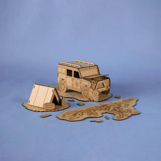 Crateit Dinosaur Rover's Expedition