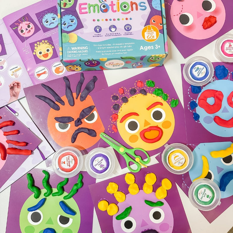 My Creative Box Emotions Dough Sensory Craft Box – The Kid