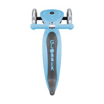 Globber Go Up Foldable Scooter With Lights - Pastel Blue
