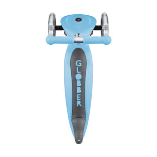 Globber Go Up Foldable Scooter With Lights - Pastel Blue
