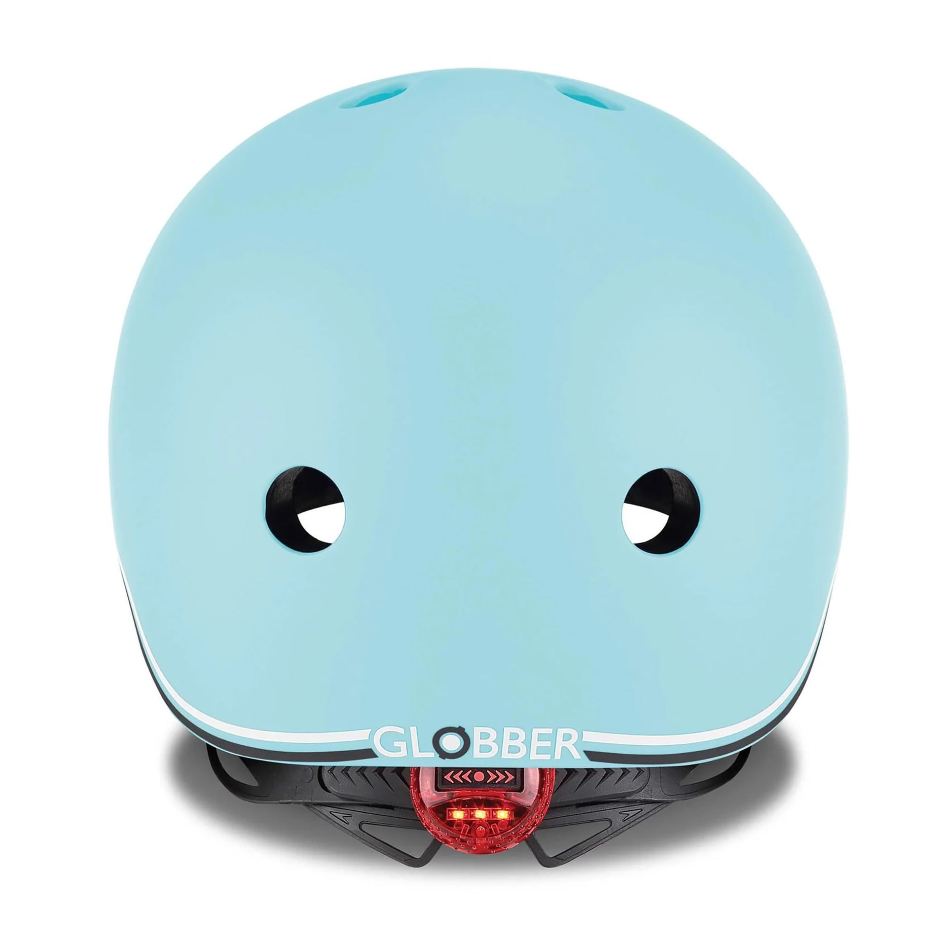 Globber GO-UP Helmet With Lights 45-51cm - Pastel Blue