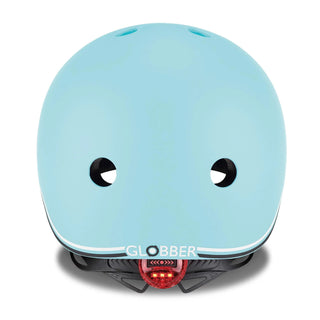Globber GO-UP Helmet With Lights 45-51cm - Pastel Blue