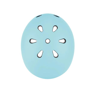 Globber GO-UP Helmet With Lights 45-51cm - Pastel Blue