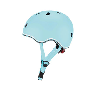 Globber GO-UP Helmet With Lights 45-51cm - Pastel Blue