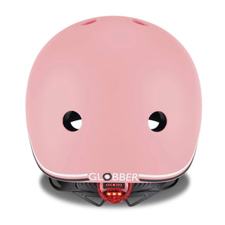 Globber GO-UP Helmet With Lights 45-51cm - Pastel Pink