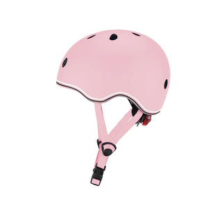 Globber GO-UP Helmet With Lights 45-51cm - Pastel Pink