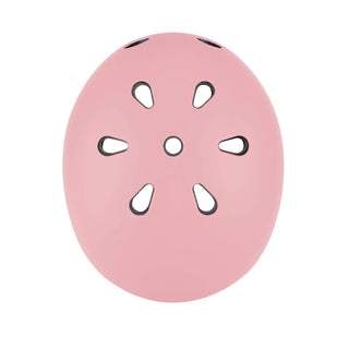 Globber GO-UP Helmet With Lights 45-51cm - Pastel Pink