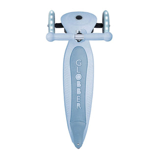 Globber Junior Foldable Lights Ecologic Scooter - Blueberry