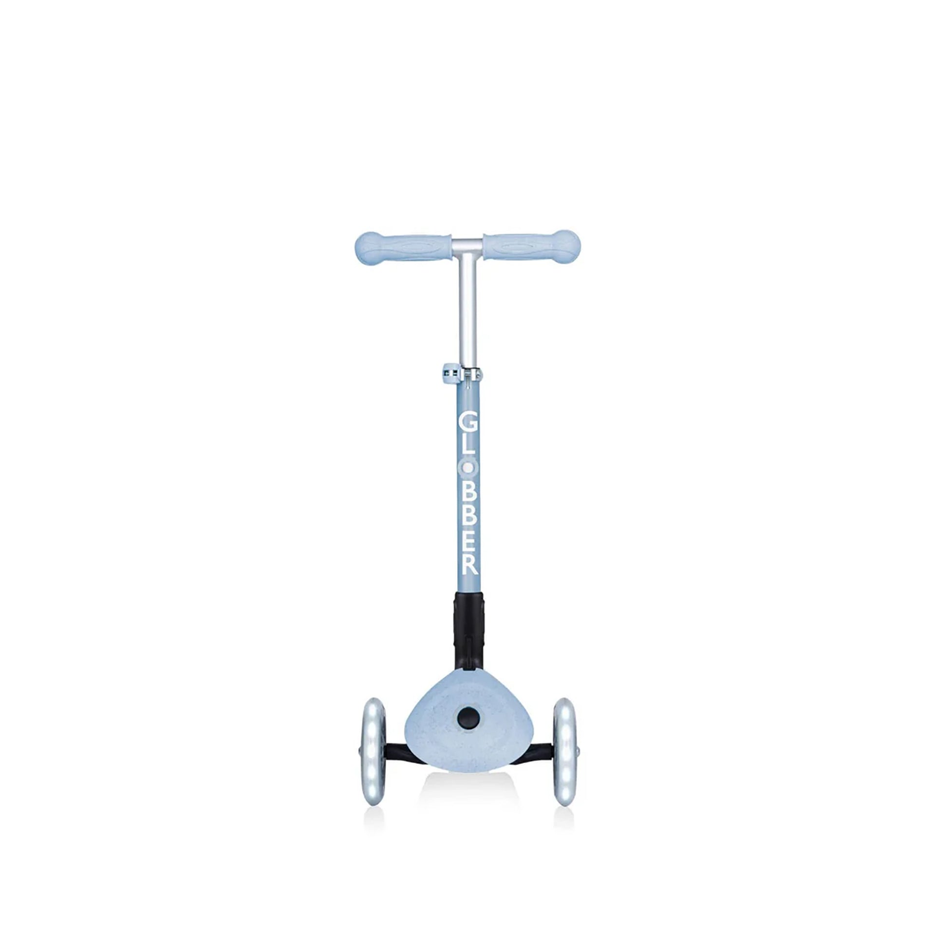 Globber Junior Foldable Lights Ecologic Scooter - Blueberry