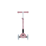 Globber Junior Foldable Lights Ecologic Scooter - Berry