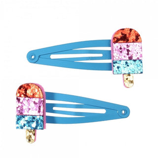 Rex London Ice Lolly Glitter Hair Clips