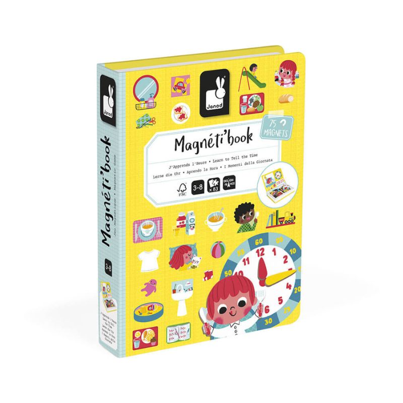 Learn To Tell Time MagnetiBook