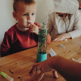 Jellystone Calm Down Sensory Bottle - Mint