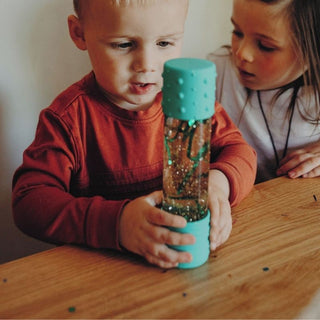 Jellystone Calm Down Sensory Bottle - Mint
