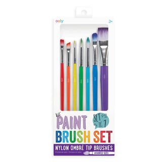 Ooly Lil Paint Brushes - Set of 7