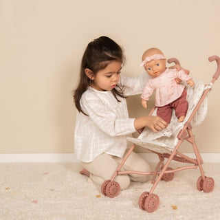 Little Dutch Metal Doll Stroller - Pink
