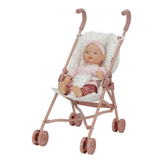 Little Dutch Metal Doll Stroller - Pink