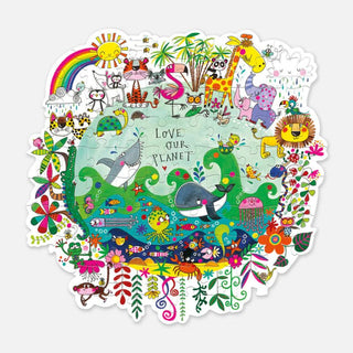 Rachel Ellen Designs Puzzle - Love Our Planet