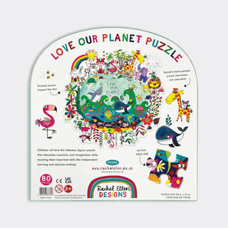 Rachel Ellen Designs Puzzle - Love Our Planet