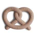 Mushie Teether - Pretzel Natural