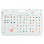 Rex London - Mimi And Milo Stick On Earrings