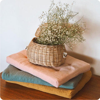 Olli Ella Strolley Mattress - Seashell Pink