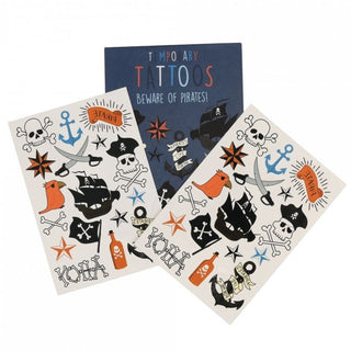 Rex London Temporary Tattoos - Beware Of Pirates
