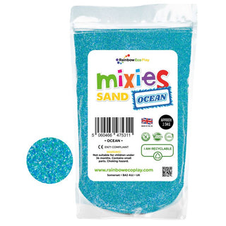 Rainbow Eco Play Mixies Glitter Sand - Ocean 2.5KG