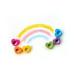 Ooly Heart Ring Crayons - Set of 6