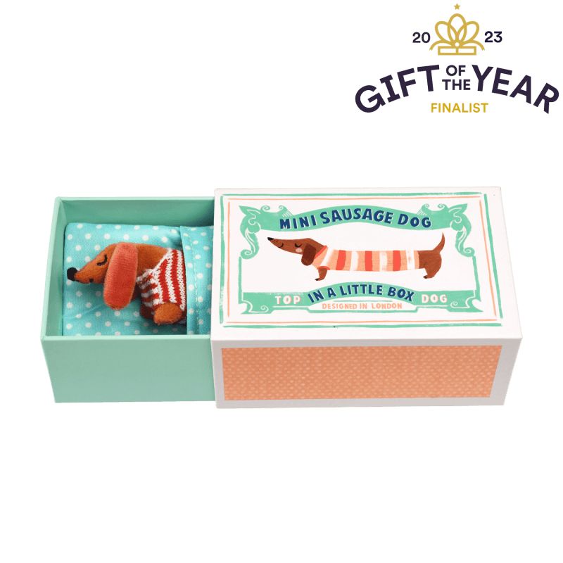 Rex London - Mini Sausage Dog In A Box