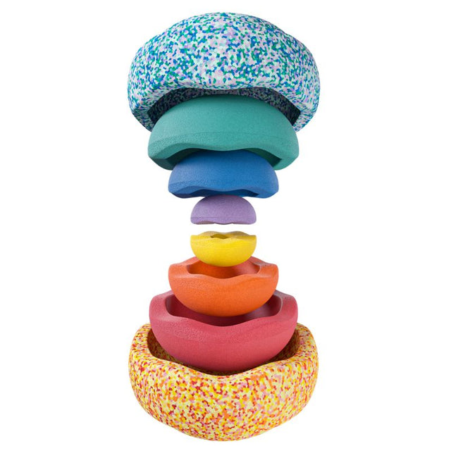 Stapelstein - Inside Rainbow Set of 8