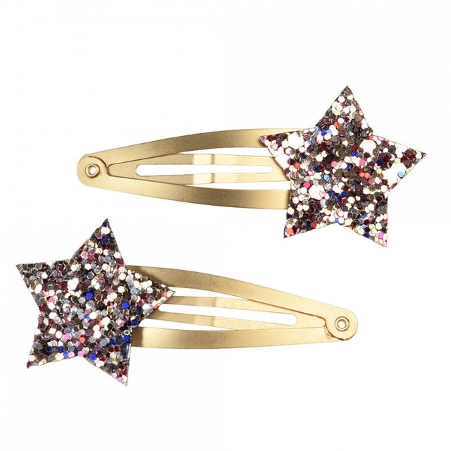 Rex London Fairies In The Garden Glitter Star Hair Clips