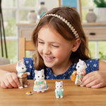 Sylvanian Families Latte Cat Family