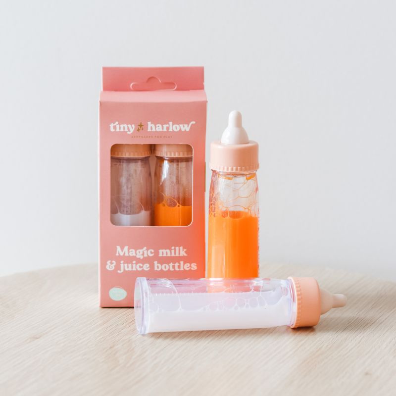 Tiny Harlow - Tiny Tummies Magic Milk & Juice Bottle