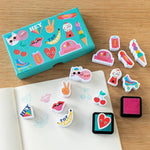 Rex London - Top Banana Set Of Mini Stamps