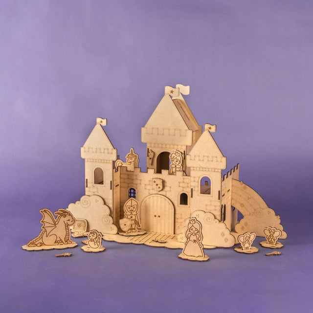 Crateit Unicorn Dreamland Castle