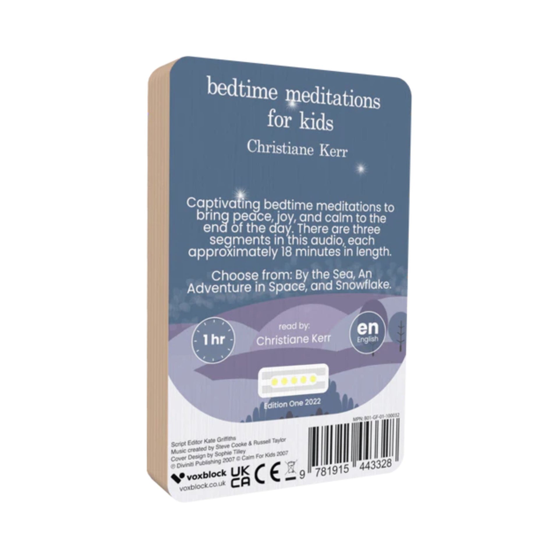 Voxblock Bedtime Meditations For Kids Audiobook