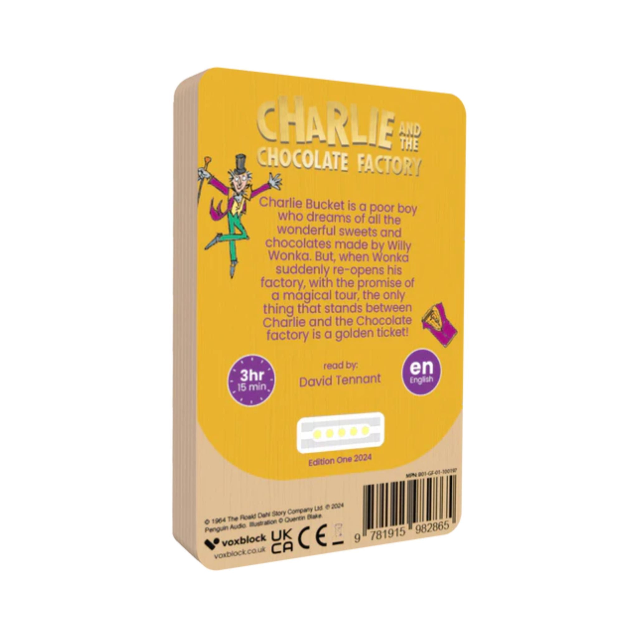 Voxblock Charlie and the Chocolate Factory Audiobook | The Kid