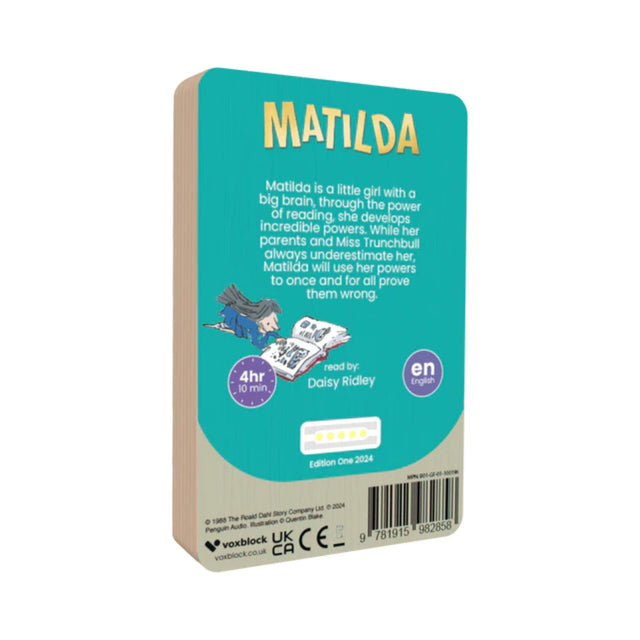Voxblock Matilda Audiobook