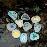 Yellow Door Weather Stones