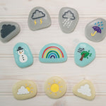 Yellow Door Weather Stones