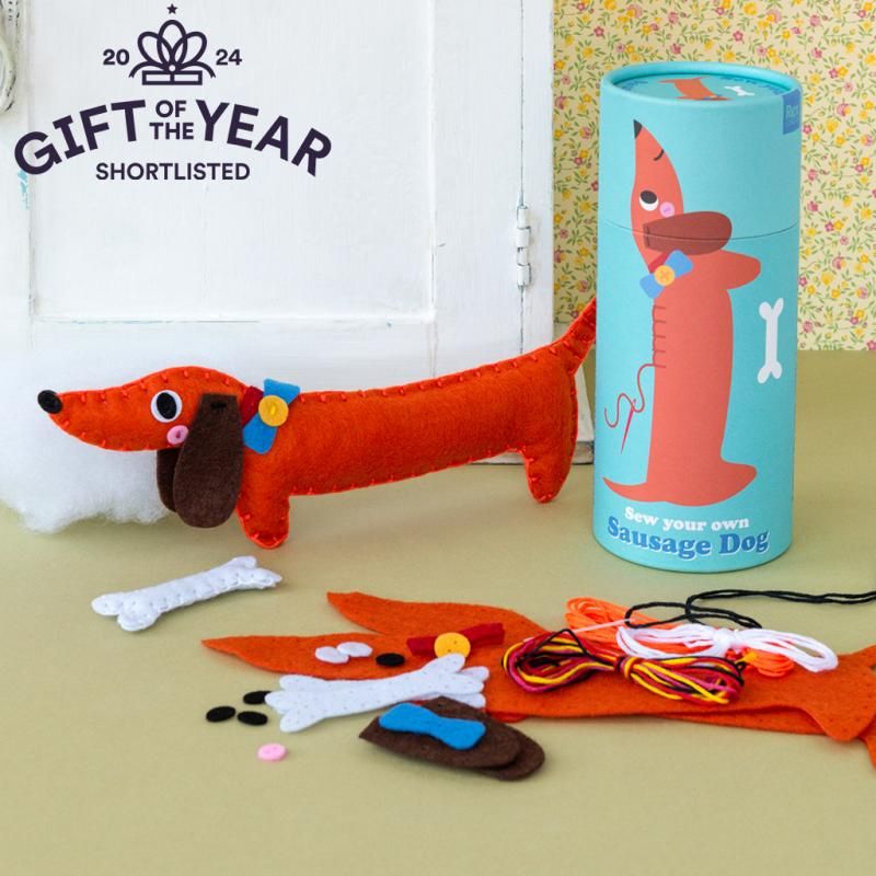 Rex London - Sew Your Own Sausage Dog Kit