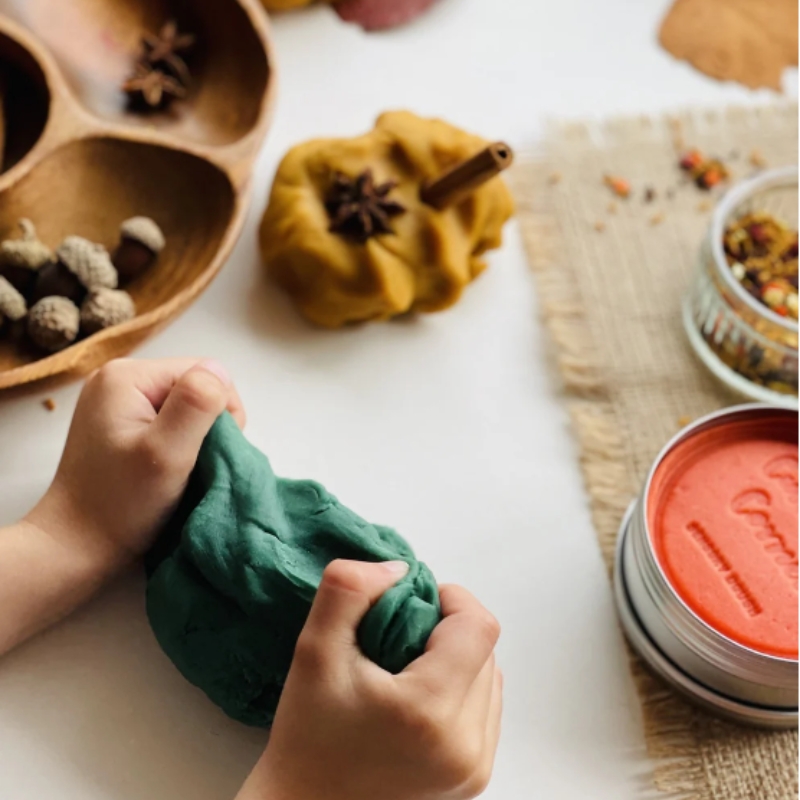 Curiosity Corner Sensory Dough - Autumn Air Teal