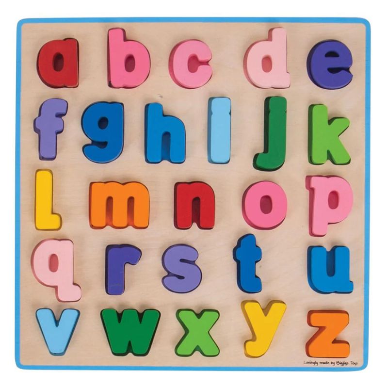 Bigjigs - Chunky Lowercase Alphabet Puzzle | The Kid Collective
