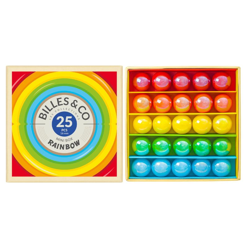 Billes & Co Marbles Rainbow Mini Box