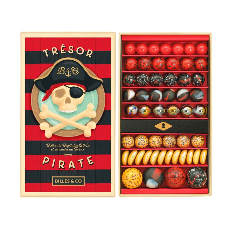 Billes & Co Marbles Pirate Treasure Box