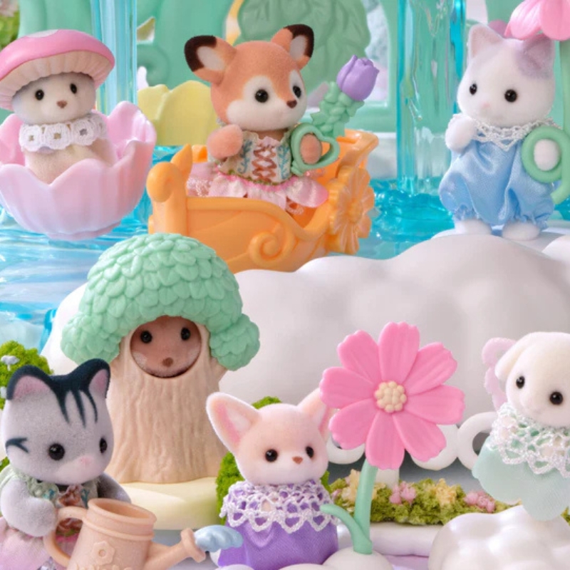 Sylvanian Families Blooming Baby Friends Series