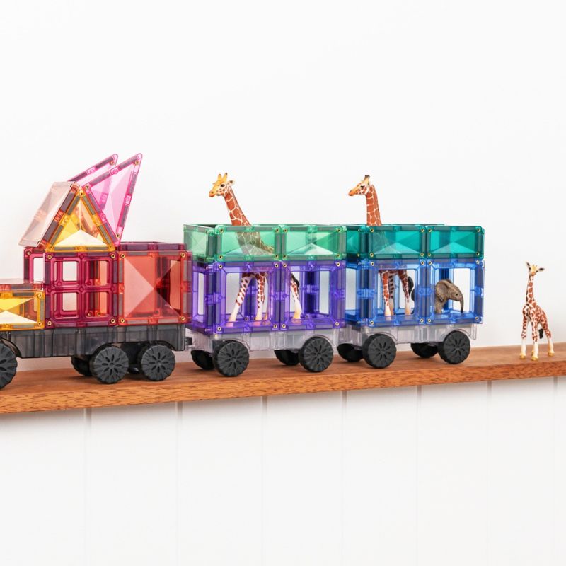 Connetix Tiles - 50 Piece Pastel Transport Pack