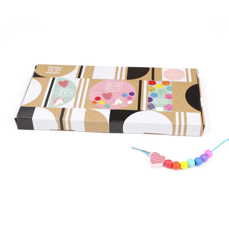 Cotton Twist Bracelet Making Kit - Unicorns