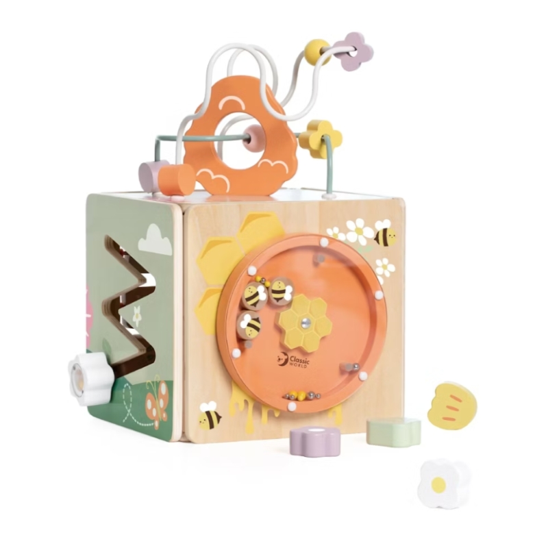 Classic World Honeybee Activity Cube